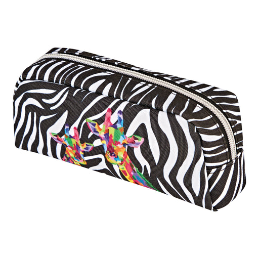 EAN 4008110360898 - Herlitz Wild Neon Estuche suave Poliéster Negro, Blanco imagen 1