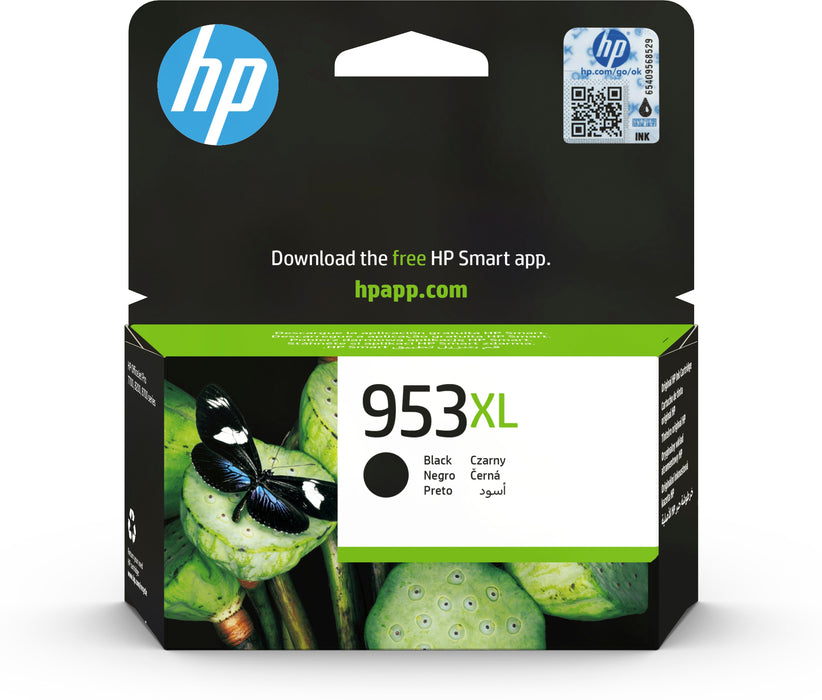 EAN 0725184104183 - HP 953XL High Yield Black Original Ink Cartridge cartucho de tinta 1 pieza(s) Alto rendimiento (XL) imagen 1