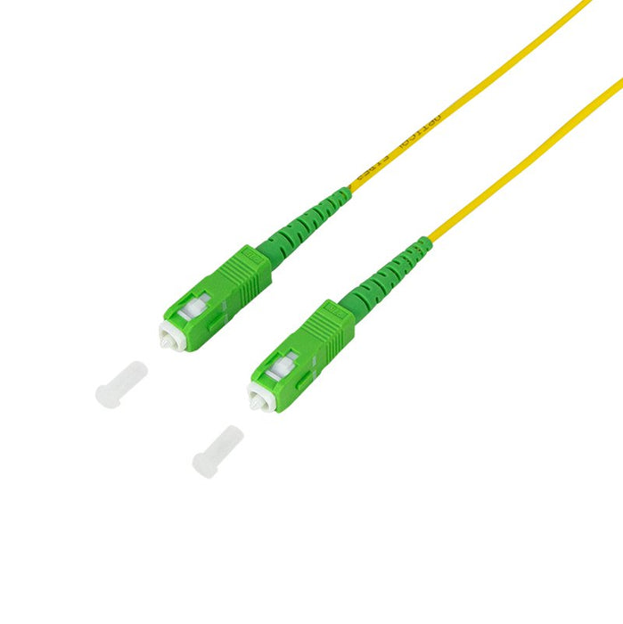 EAN 4052792066272 - LogiLink FPSSC10 Cable de fibra óptica e InfiniBand 10 m SC Amarillo imagen 1