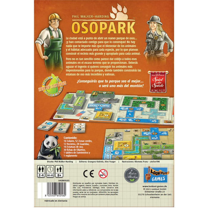 EAN 8435407640160 - Asmodee Osopark 30 min Juego de mesa Estrategia imagen 2