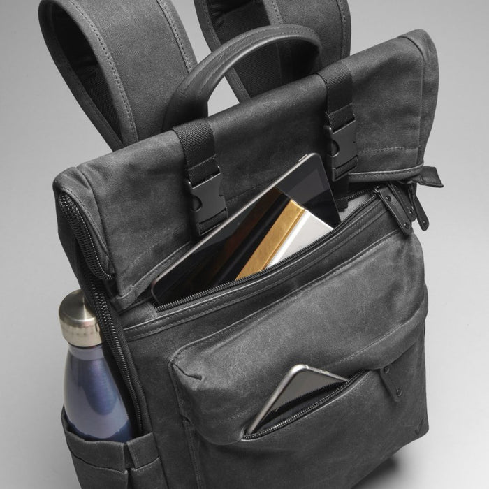 EAN 0662919113693 - V7 CBXT16-CANVAS maletines para portátil 40,6 cm (16") Mochila Negro imagen 6