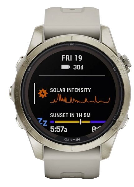EAN 753759317652 - Garmin fēnix 7S Pro 3,05 cm (1.2") MIP 42 mm Digital 240 x 240 Pixeles Pantalla táctil Oro, Luz metálico W imagen 12