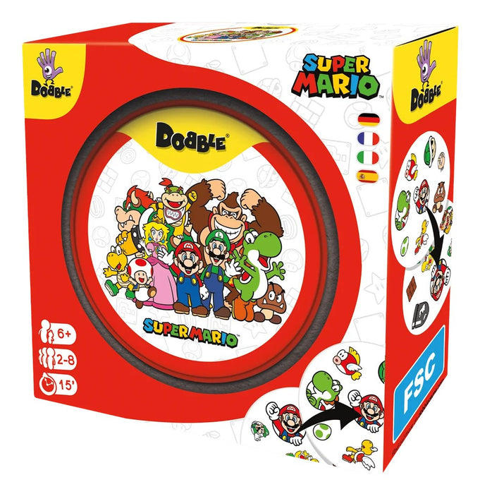 EAN 3558380117285 - Asmodee Dobble Super Mario Juego De Cartas Lógico imagen 4