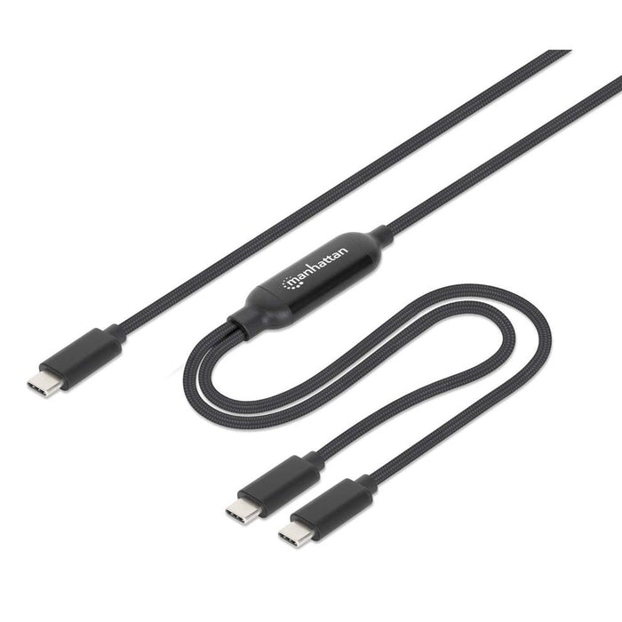 EAN 766623355810 - Manhattan 355810 cable USB 2 m USB C 2 x USB C Negro imagen 1