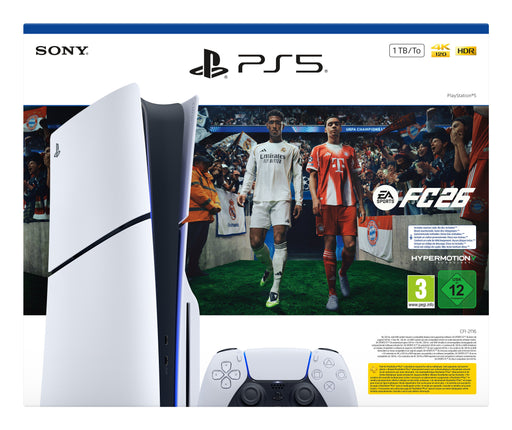 EAN 711719021780 - Sony PlayStation 5 + EA Sports FC 26 Bundle Wifi Negro, Blanco imagen 1