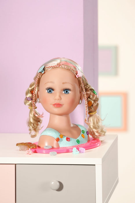 EAN 4001167835432 - BABY born Sister Styling Head Princess Doll make-up & hair styling set imagen 16