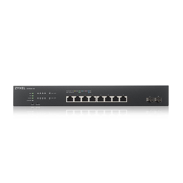 EAN 0760559126476 - Zyxel XS1930-10 switch Gestionado L3 10G Ethernet (100/1000/10000) Negro imagen 2