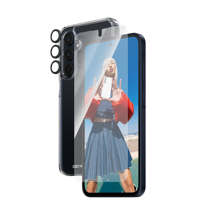 EAN 5711724204692 - PanzerGlass ® 3-in-1 Protection Pack Samsung Galaxy A35 5G | Ultra-Wide Fit w. EasyAligner Protector de p imagen 1