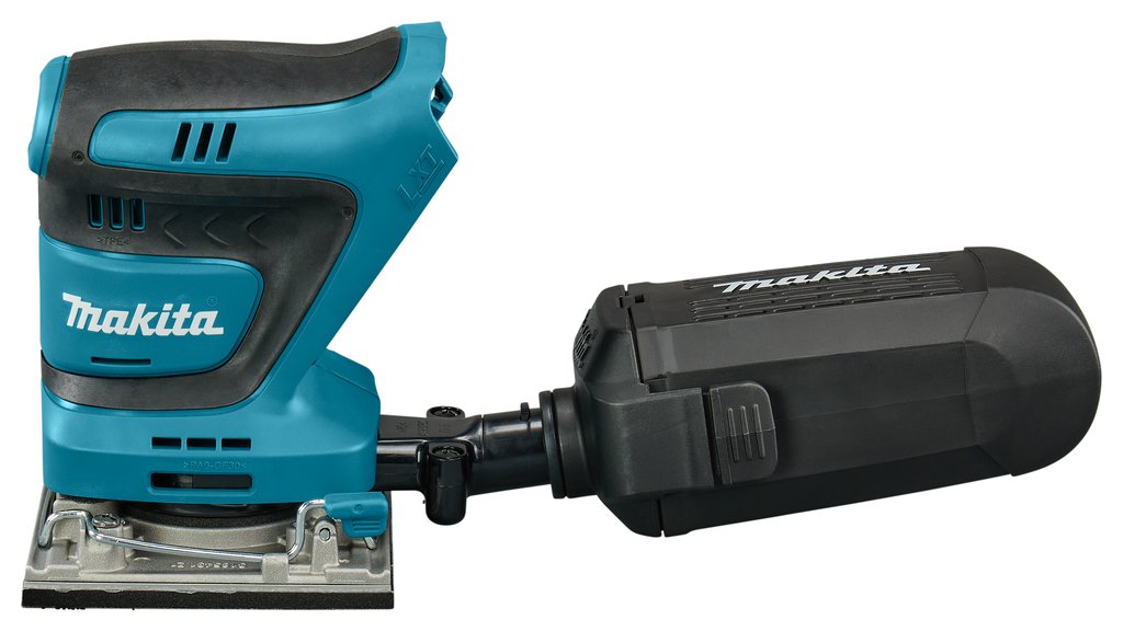 EAN 0088381772501 - Makita DBO484Z lijadora portátil Lijadora rotorbital 14000 OPM Negro, Azul imagen 3