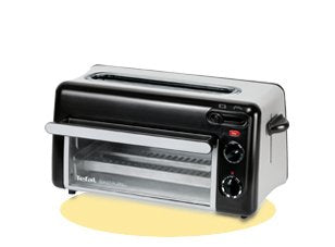 EAN 3045385781424 - Tefal TL6008 2 rebanada(s) 1300 W Aluminio, Negro imagen 1