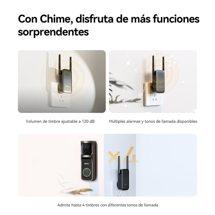 EAN 6976391032453 - Imou DB-3EP-4M0W/DS3 kit de timbre Negro imagen 14