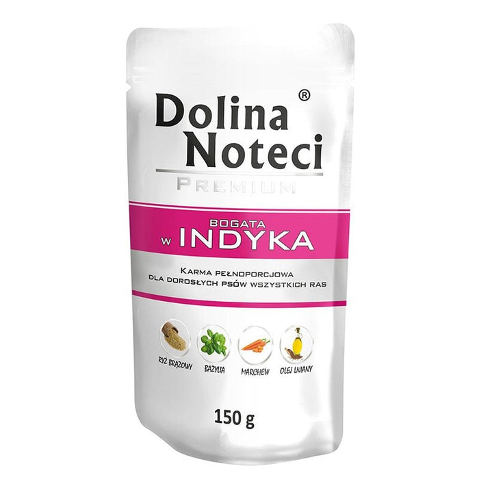 EAN 5902921300700 - Dolina Noteci 5902921300700 alimento húmedo para perros Pavo Adulto 150 g imagen 1