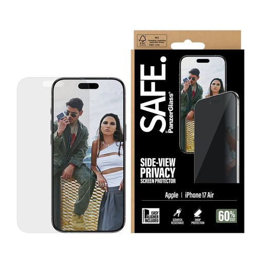 EAN 5715685028045 - PanzerGlass SAFE. by ® Privacy Screen Protector iPhone 17 Air | Ultra-Wide Fit w. EasyAligner Protector d imagen 2