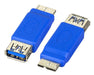 EAN 4049759102562 - EFB Elektronik EB550 cambiador de género para cable USB 3.0 A Micro-USB 3.0 B Azul imagen 1