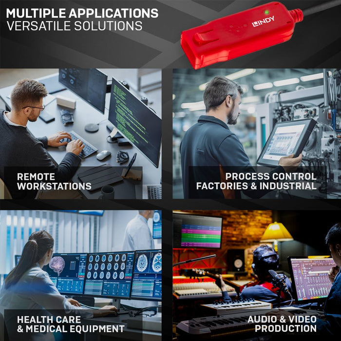 EAN 4002888429238 - Lindy 42923 cable USB USB 2.0 30 m USB A Negro, Rojo imagen 4