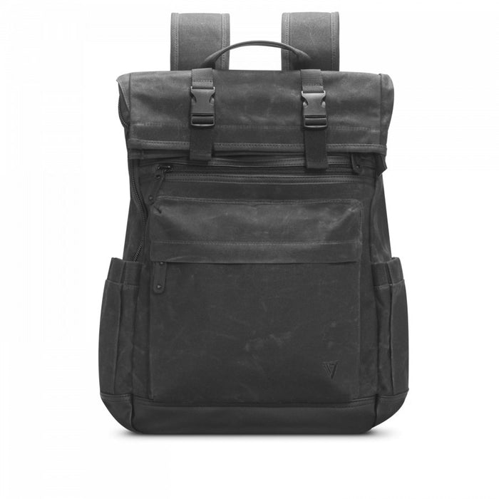 EAN 0662919113693 - V7 CBXT16-CANVAS maletines para portátil 40,6 cm (16") Mochila Negro imagen 2