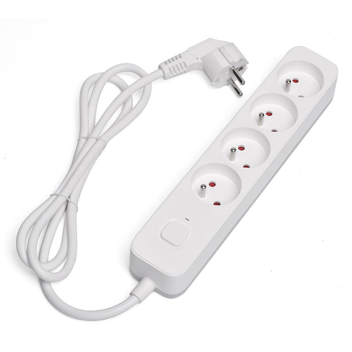 EAN 5901986047834 - Savio Power strip 4 sockets 3m white LZ-08 4 salidas AC Tipo E Blanco imagen 3