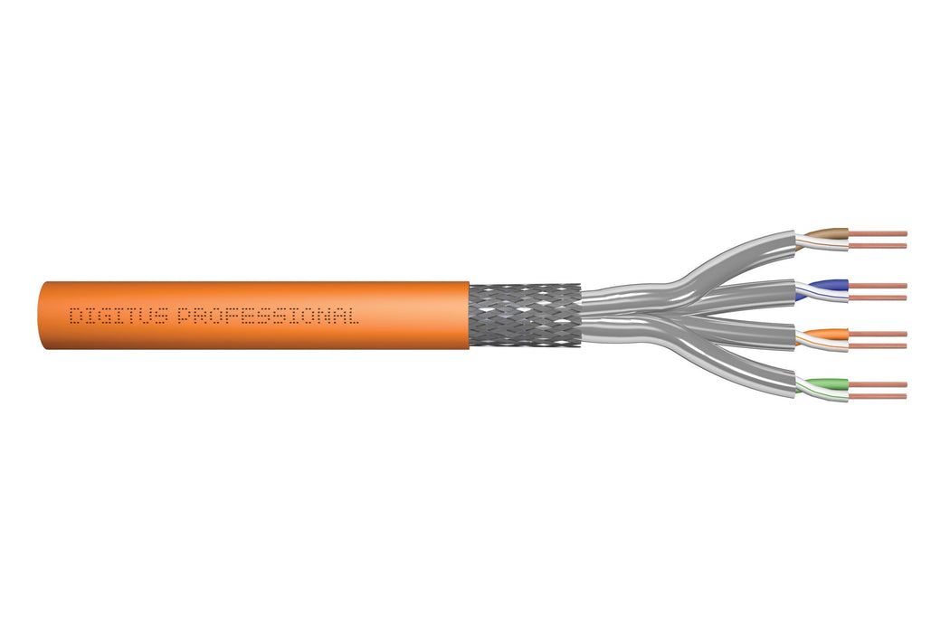 EAN 4016032300786 - Digitus DK-1743-VH-10 cable de red Naranja 1000 m Cat7 S/FTP (S-STP) imagen 1