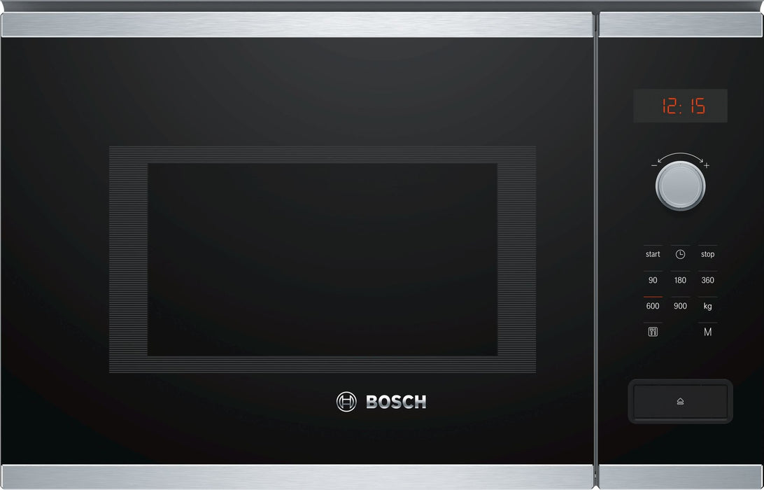 EAN 4242005038831 - Bosch Serie 4 BFL553MS0 microondas Negro, Acero inoxidable Microondas combinado Integrado 25 L 900 W imagen 1