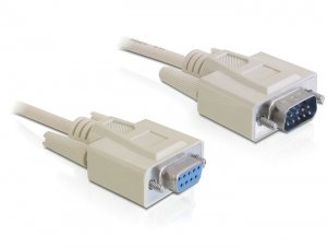 EAN 4043619842896 - DeLOCK RS-232 3m cable de serie Beige SUB-D 9 imagen 1