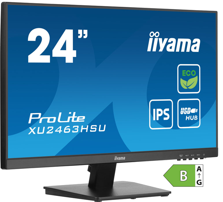 EAN 4948570123759 - iiyama ProLite XU2463HSU-B1 pantalla para PC 60,5 cm (23.8") 1920 x 1080 Pixeles Full HD LED Negro imagen 2