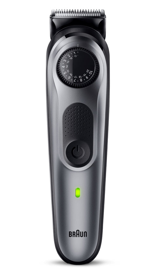 EAN 4210201448112 - Braun BeardTrimmer 5 80708228 depiladora para la barba Batería 40 2 cm Negro, Gris imagen 1