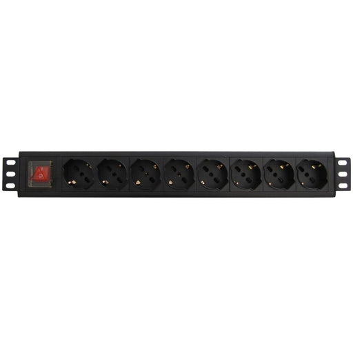 EAN 8056045871398 - WP WPN-PDU-I01-08 unidad de distribución de energía (PDU) 8 salidas AC 1.5U Negro imagen 1