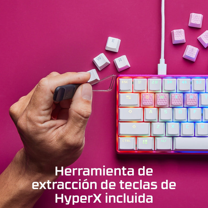 EAN 0196188737347 - HyperX Rubber Keycaps - Gaming Accessory Kit - Blue (US Layout) Tecla imagen 9