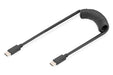 EAN 4016032482550 - Digitus AK-300431-006-S cable USB 1 m USB C Negro imagen 1