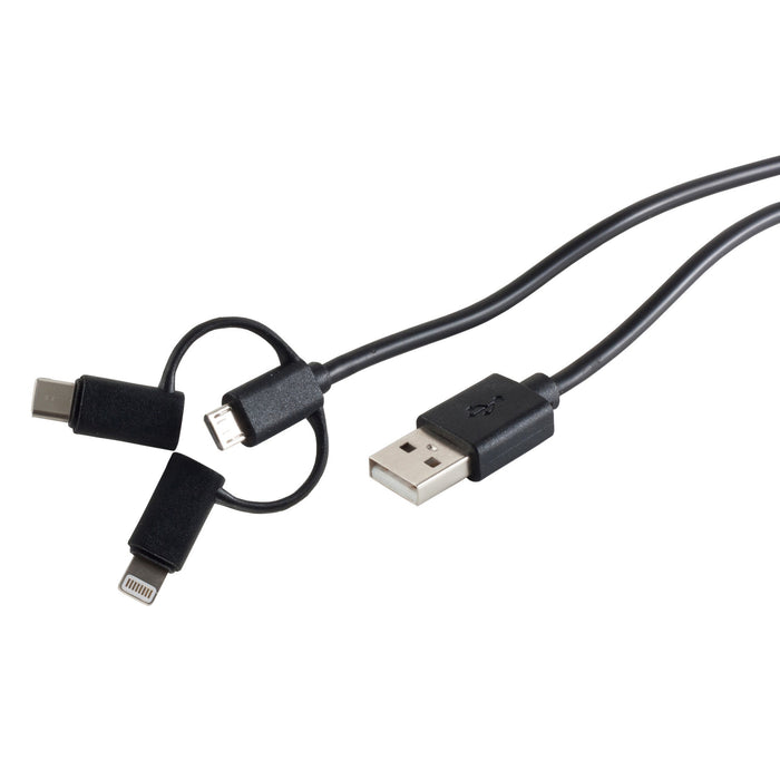 EAN 4017538105158 - S/CONN 14-15035 cable USB USB 2.0 2 m USB A Negro imagen 1