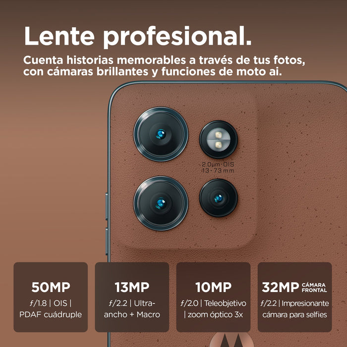 EAN 840023287817 - Motorola edge 50 Neo 16,1 cm (6.36") SIM doble Android 14 5G USB Tipo C 12 GB 512 GB 4310 mAh Marrón claro imagen 13