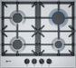 EAN 4242004203384 - Neff T26DS49N0 hobs Acero inoxidable Integrado 60 cm Encimera de gas 4 zona(s) imagen 1