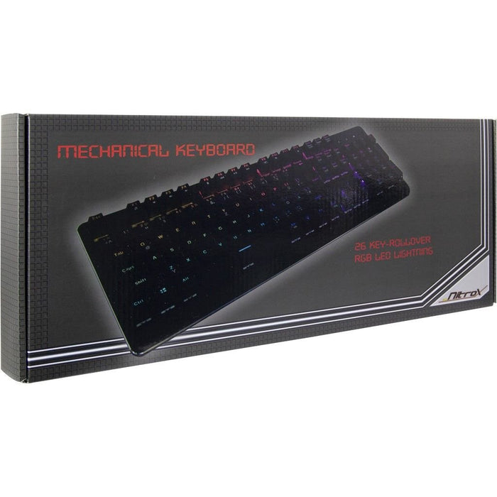 EAN 4260455644822 - Inter-Tech NK-2000ME teclado Juego USB QWERTZ Negro imagen 4