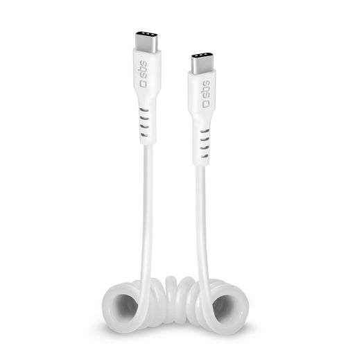 EAN 8018417335075 - SBS TECABLETYPCCS1W cable USB USB 3.2 Gen 1 (3.1 Gen 1) 1 m USB C Blanco imagen 1