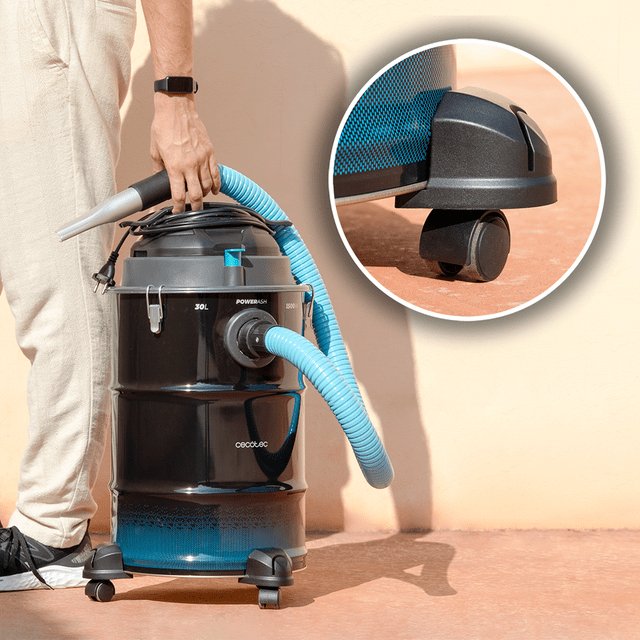 EAN 8435484081221 - Cecotec 08122 aspiradora de cenizas 30 L Negro, Azul imagen 8