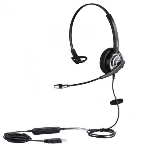 EAN 4038816055507 - ALLNET 8805-8.1MS auricular y casco Auriculares Alámbrico Diadema Oficina/Centro de llamadas Negro imagen 1