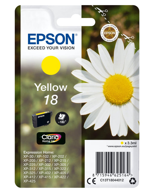 EAN 8715946625171 - Epson Daisy C13T18044022 cartucho de tinta 1 pieza(s) Original imagen 1