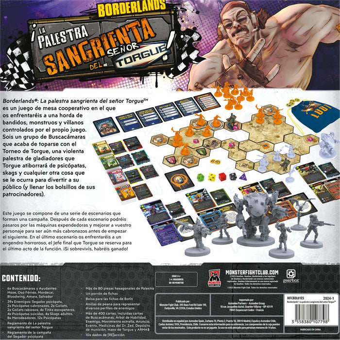 EAN 3558380107798 - Asmodee Borderlands Borderlands: La Palestra Sangrienta del Sr. Torgue 60 min Juego de mesa Guerra imagen 5