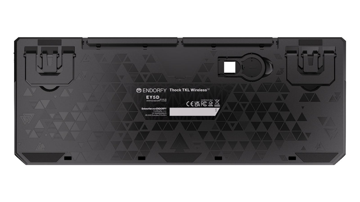 EAN 5903018666808 - ENDORFY Thock TKL teclado Juego RF inalámbrica + USB QWERTZ Alemán Negro imagen 12