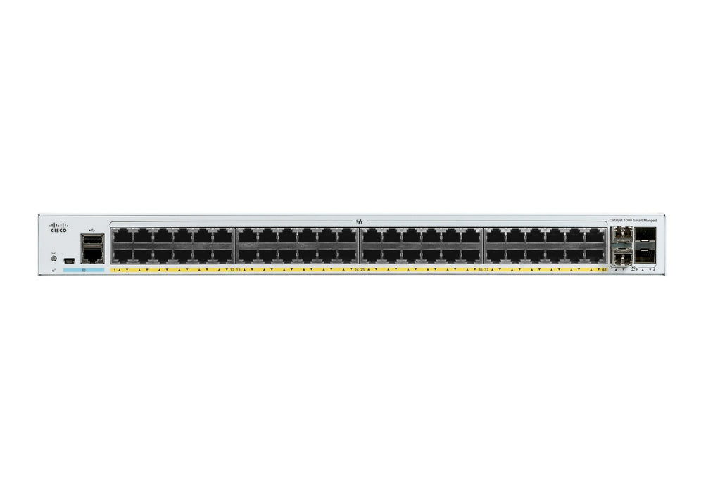 EAN 889728248631 - Cisco Catalyst C1000-48T-4X-L switch Gestionado L2 Gigabit Ethernet (10/100/1000) Gris imagen 2
