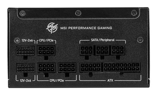 EAN 4711377243773 - MSI MPG A1000GS PCIE5 unidad de fuente de alimentación 1000 W 24-pin ATX ATX Negro imagen 2