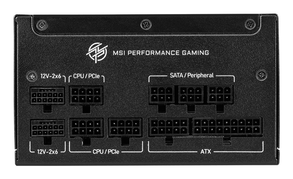 EAN 4711377243773 - MSI MPG A1000GS PCIE5 unidad de fuente de alimentación 1000 W 24-pin ATX ATX Negro imagen 2