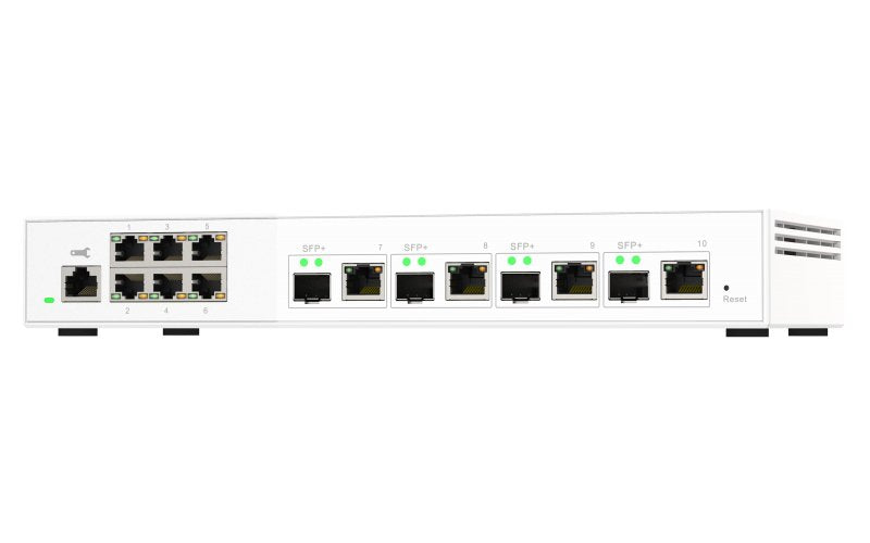 EAN 4711103082232 - QNAP QSW-M2106-4C switch Gestionado L2 2.5G Ethernet (100/1000/2500) Blanco imagen 4