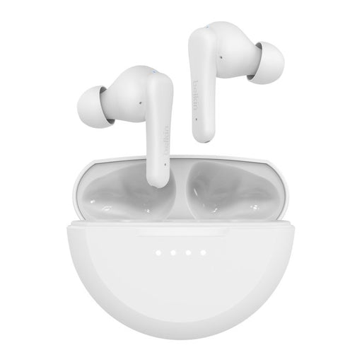 EAN 0745883878208 - Belkin SoundForm Rhythm Auriculares Inalámbrico Dentro de oído Llamadas/Música MicroUSB Bluetooth Blanco imagen 1