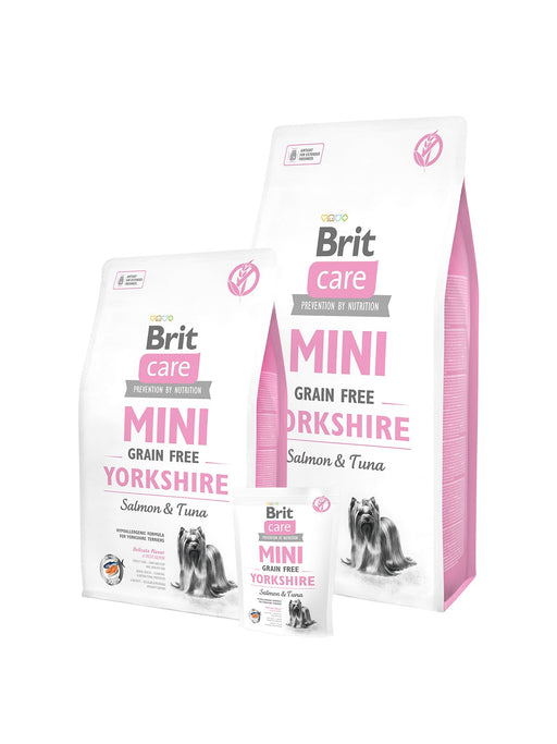 EAN 8595602520190 - Brit Care Mini Grain Free Yorkshire 2 kg Adulto Salmón, Atún imagen 1