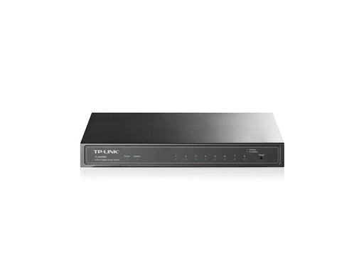 EAN 6935364010546 - TP-Link JetStream TL-SG2008 switch Gestionado L2/L2+ Gigabit Ethernet (10/100/1000) Negro imagen 1