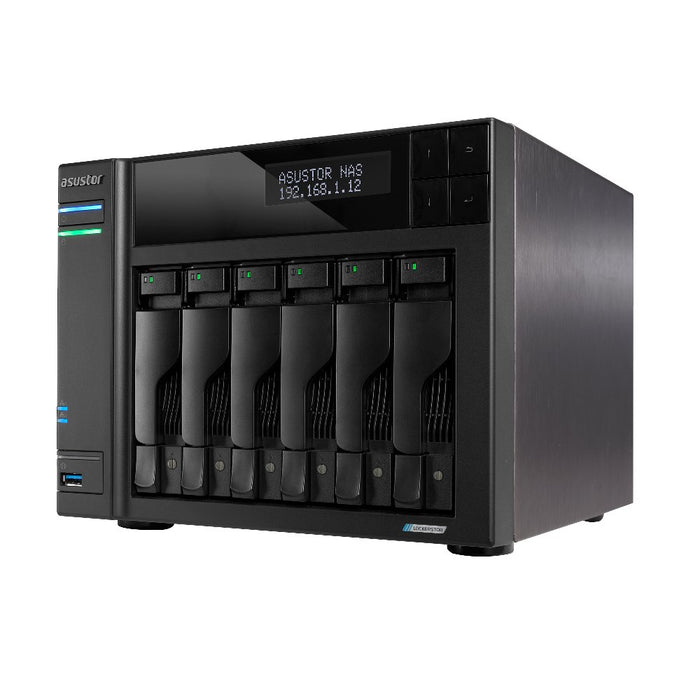 EAN 0887372901629 - Asustor LOCKERSTOR 6 NAS Escritorio Intel® Celeron® N5105 8 GB DDR4 Unidad de disco duro ADM Negro imagen 5