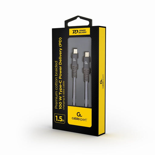 EAN 8716309121590 - Gembird CC-USB2B-CMCM100-1.5M cable USB USB 2.0 1,5 m USB C Gris imagen 1