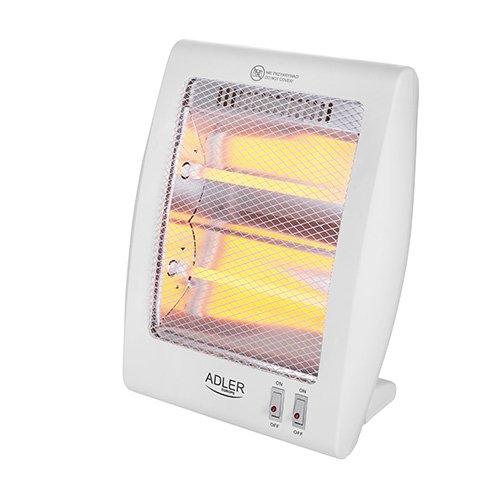 EAN 5908256839861 - Adler AD 7709 Interior Blanco 800 W Calefactor eléctrico de cuarzo imagen 1