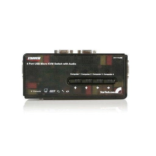EAN 0065030822480 - StarTech.com SV411KUSB interruptor KVM Negro imagen 1